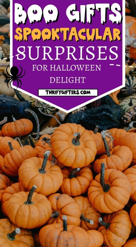 BOO Gifts: Spooktacular Surprises for Halloween Delight