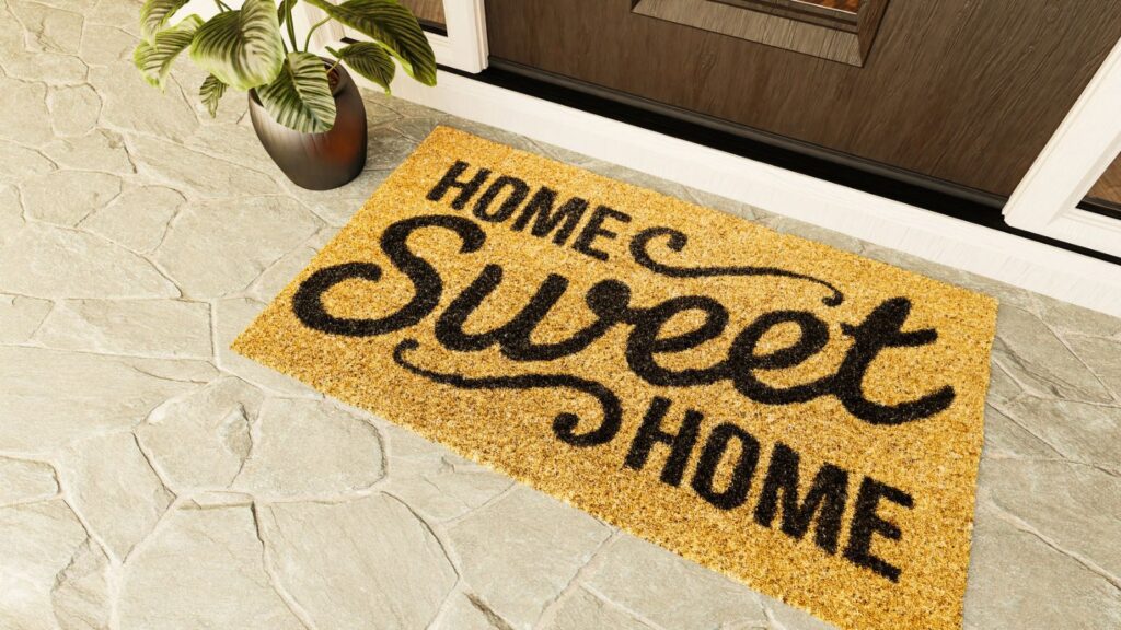 Personalized Welcome Doormat