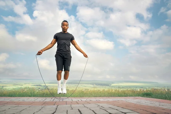 A jump rope 